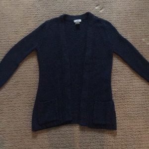 Navy blue cardigan